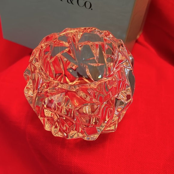 Tiffany & Co rock cut votive candle holder with box - Picture 2 of 9